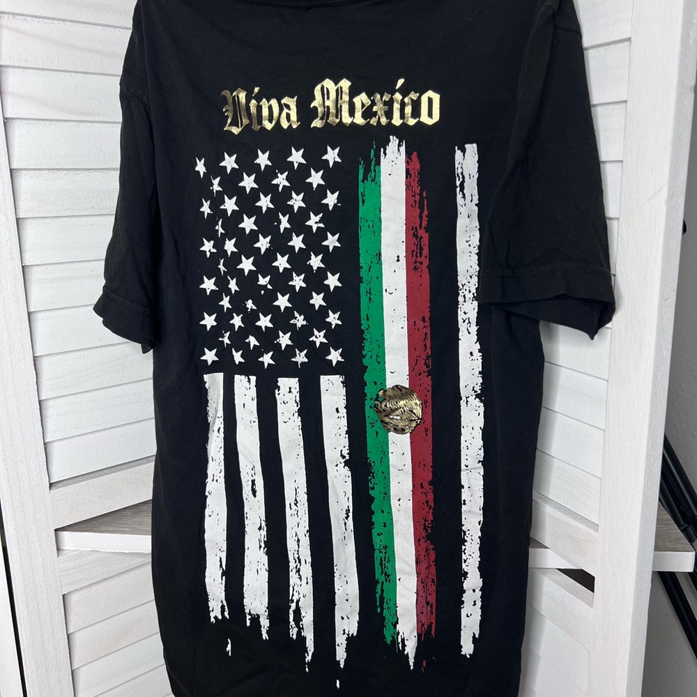 Freedom Ranch‎ Men's T-shirt Viva Mexico Size Small NWT